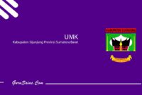 UMK Kabupaten Sijunjung Provinsi Sumatera Barat