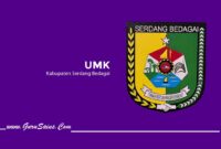 UMK Kabupaten Serdang Bedagai Provinsi Sumatera Utara