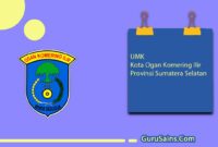UMK Kota Ogan Komering Ilir Provinsi Sumatera Selatan